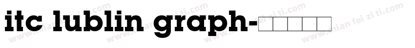 itc lublin graph字体转换